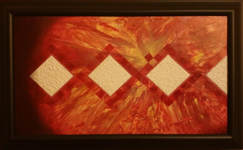 Anomaly, Acrylic, 28in x 20in