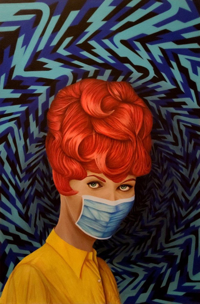 Pixelated, Acrylic, 24in x 36in